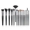 Set de Maquillaje para Principiantes Set de Brochas Polvo Suelto Brocha para Polvo Suave Rubor para Estudiantes Sombra de Ojos Portátil Set Completo Pelo Suave Asequible