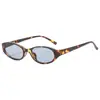 Nuevas gafas de sol retro ovaladas pequeñas de estilo europeo y americano, versátiles para usar al aire libre, a la moda para conducir, actividades al aire libre y vacaciones, ofreciendo protección solar y un look moderno