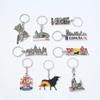 Pegatinas magnéticas de metal retro para refrigerador, estilo chino, personaje de dibujos animados, pintura, pegatinas magnéticas, creativas, conmemorativas, personalización de estilo chino