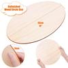Atacado de fábrica 2cm diy wafer de madeira corte a laser wafer de choupo brinquedos infantis feitos à mão wafer de madeira materiais didáticos