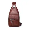 Bolso Cruzado Transfronterizo para Hombre, Bolso de Hombro Retro Versátil, Bolso Cruzado Impermeable de Gran Capacidad, Bolso de Estilo de Alta Gama para Hombre