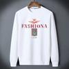 Estación europea industria pesada suéter de pedrería para hombre otoño e invierno marca popular jersey cuello redondo camiseta interior productos europeos talla grande abrigo grueso