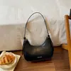 Bolso Sencillo Bajo el Brazo 2026 Otoño Nuevo Llegada Bolso Cruzado de Hombro Único Personalizado Moda Color Sólido Bolso Dumpling Bolso de Mano Casual