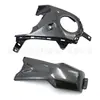 Adecuado para Yamaha YAMAHA MT-07 2021-2023 cubierta central del depósito de combustible placa protectora carenado con patrón de fibra de carbono