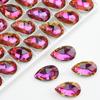 13*22 Malla Gota de Agua Cristal de Vidrio Cuentas Colgante Cortina de Cuentas Colgante Materiales para Joyería Hecha a Mano DIY Venta al por Mayor en Stock