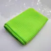 Toalla de coche con diseño de piña, absorbente, de panal de abeja, de microfibra, con forma de gofre, para lavado de coches, cuadrada, estropajo