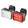 Nuevo juego de luces LED para bicicleta (delantera y trasera) con carga rápida tipo C, intermitencia de alerta para ciclismo nocturno, impermeable