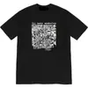 Camiseta Malcolm X 25Ss Marca Trendy Europea y Americana Foto de Personaje Camiseta de Manga Corta Algodón Puro para Hombre y Mujer Manga Media Pareja