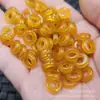 Topacio Hebilla de Jade de Agujero Grande Jade Suelto Cuentas de Roca de Cuarzo Cuentas Separadoras de Jade Anillo Colgante Anillo Accesorios de Joyería Cuentas Hechas a Mano