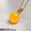 Pingente de ágata verde natural vintage turbilhão elegante simples e elegante de prata esterlina 925, corrente de clavícula feminina da moda com jade hetian