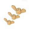 Procesamiento de tornillo de latón personalizado tuerca de cobre Perno arandela plana cabeza simple columna hexagonal de cobre fábrica a muestra personalizado