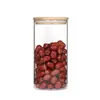 Pote de Vidro Selado Transfronteiriço Pote de Vidro Borossilicato para Chá Pote de Armazenamento de Frutas Secas Cereal Doce Pote de Vidro com Tampa