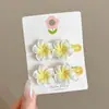 Pinza Floral para el Cabello de Playa para Mujer, Pinza Lateral de Gama Alta con Sentido de Atmósfera, Pinza de Flor de Phalaenopsis, Pinza Versátil para el Flequillo con un Toque de Lujo