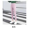 Calças Barbie para meninas primavera e outono leggings de tubarão roupas externas para crianças calças de primavera e outono calças finas para meninas
