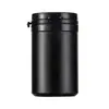 Zhenhua Frasco Preto de 100ML com Tampa Rasgável de PE Frasco para Comprimidos de Nutrição para Animais Frasco com Tampa Flip-top Embalagem de Doces Frasco de Plástico