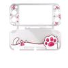 Carcasa de cristal para Switch Lite compatible con NS Lite, carcasa creativa personalizada, carcasa de cristal con garra de gato en stock