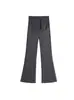 Pantalones de maternidad para otoño, cómodos y elásticos, forrados de polar, sin costuras, adelgazantes, aptos para yoga, con soporte para el vientre, que alargan la figura, para otoño e invierno