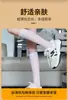 Meias Finas de Verão 0D para Panturrilha de Mulheres Meias JK Estilo Japonês Primavera/Outono Cor de Pele Preta Meias de Cano Médio Dropshipping