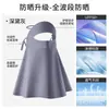 Máscara de Protección Solar Facial Completa Protección UV para Mujeres Protector Solar de Seda de Hielo Protección del Cuello Máscara Integrada Alta Apariencia 2026 Nuevo Al Por Mayor