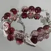 Pulseira com Pingente de Franja e Contas Explosivas Inspirada em Mercadoria do Assassino Wu Liqi Design de Anime de Nicho Pulseira Presente
