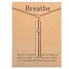 Nuevo Producto en Stock Amazon Collar Colgante de Meditación Mindfulness de Giro Roscado Silbato de Acero de Titanio para Ajustar la Respiración y Aliviar el Estrés