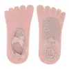 Calcetines de Yoga de Cinco Dedos con Correa de Venta Caliente Transfronterizos, Calcetines Antideslizantes para Deporte Fitness en Interiores con Talón de Felpa