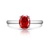 Anel Ovo de Pombo Corte Flor de Gelo Tesouro de Cor Europeu e Americano Transfronteiriço Moda Feminina Simples Flash Diamante de Alto Carbono Anel de Dedo Vivo