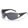 Nuevas gafas de sol cuadradas de metal para mujer 2023, modernas estilo ins, personalizadas, a la moda, con protección UV400, gafas de sol metálicas con protección UV