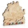Billetera de Madera Explosiva Transfronteriza Regalo para Niños y Niñas Fiesta de Graduación Billetera de Madera Regalo para Adultos