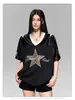 Camiseta Deportiva de Secado Rápido Transpirable Casual Versátil 2026 Verano Estrella Estampado de Leopardo Nueva Camiseta Casual Moderna