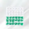270/530/595 Peças Anéis O de Borracha Nitrílica Verde Atravessando Fronteiras Alta Temperatura Impermeável e Resistente à Corrosão Selos Industriais
