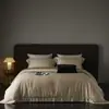 6 Peças Novo Conjunto de Lençóis Jacquard Tencel LF da Lenzing Áustria Estilo Lençol de Cama 1,5m Conjunto de Quatro Peças Stephen-Light Macio