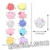 40 piezas de calcomanías de transferencia hechas a mano y dibujadas por fans de "Time Agent" con pequeños diablos lindos, Lu Guangwen, Xiao y Li Tianchen