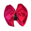 Presilha de Cabelo de Cetim Versátil com Laço Coreana para Mulheres, Presilha Doce para Coque e Rabo de Cavalo, Acessório de Cabelo para Cabelos Finos, Presilha de Tubarão para Penteados