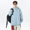 Sudadera Pesada con Bordado 3D Lavada a la Piedra y Desgastada para Hombre Tallas Grandes, Nueva para Otoño/Invierno 2026 para Adolescentes