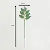 Simulação transfronteiriça mudas de eucalipto galho curto eucalipto diy decorativo eucalipto frutífero conjunto de combinação de folhas planta verde artificial