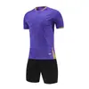 Playeras de fútbol personalizadas de manga corta para adultos y niños, uniformes de equipo para entrenamiento de competición, secado rápido, transpirables, con números y letras impresos, playeras de fútbol al por mayor