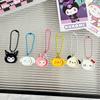 Corazón femenino lindo Sanrio colgante de plato pequeño Super Q adornos de mochila librito Mismo Regalo de novias de dibujos animados