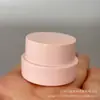 Frasco de plástico branco leitoso à prova de luz para esmalte de unha metalizado 5g frasco de plástico pintado frasco para subdivisão de gel de unha pote 5ml cola base