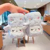 Mangas de bebê de ovelha de desenho animado fofas, protetores de pulso anti-manchas de pelúcia para meninas de outono e inverno, capas de manga para jardim de infância, atacado