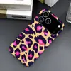 Comércio Exterior Venda Quente Capa de Celular Colorida Sexy com Estampa de Leopardo para Apple 18promax Capa Rígida Fosca iPhone15 Capa Anti-queda