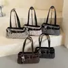 Bolso de mano estilo coreano, bolso baguette nicho coreano para mujer, bolso de hombro 2026, chic para el día a día, lujo ligero, bolso de axila de moda para mujer