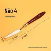 Pintura a óleo artística raspador de fábrica faca de aço inoxidável pigmento guache pá de cor pontiaguda bastão de pintura a óleo mini faca