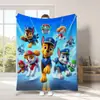 Serie Animada Manta de Franela Amazon Manta de Siesta para Niños Estampado de Paw Patrol Transfronteriza Más Vendida Manta para Todas las Estaciones