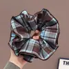 Scrunchie de Renda de Alto Valor Estilo Coreano para Mulheres, Acessório de Cabelo de Luxo com Alta Elasticidade e Elástico Durável