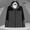 Chaqueta cortavientos e impermeable 3 en 1 transfronteriza para hombres y mujeres, adecuada para primavera y otoño, con bordado y logotipo impreso