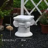 Vaso Romano Estilo Europeu com Pernas Altas para Jardim, Pátio, Varanda, Vila, Vaso de Flores Grande para Jardinagem Externa Tendência