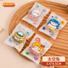 Saco de embalagem para biscoito de floco de neve para assar, saco transparente selado à máquina, saco para nougat, saco de embalagem para biscoito e doce de feriado infantil