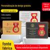 Venda por atacado medalha de couro cartão de autorização de logotipo criativo imprimível cartão de autorização de couro variedade opcional Medalha de Honra