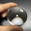 Fornecimento de Fábrica Lente Óptica Acrílica Plano-convexa Luz do Pôr do Sol Lente Luz do Pôr do Sol Diâmetro 62mm Lente de Plástico